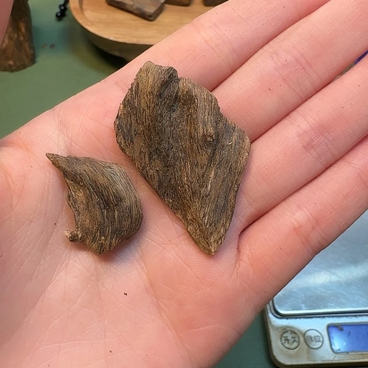 小***雪沉香沉香碎屑海南天然野虎斑棋楠老香2.7克