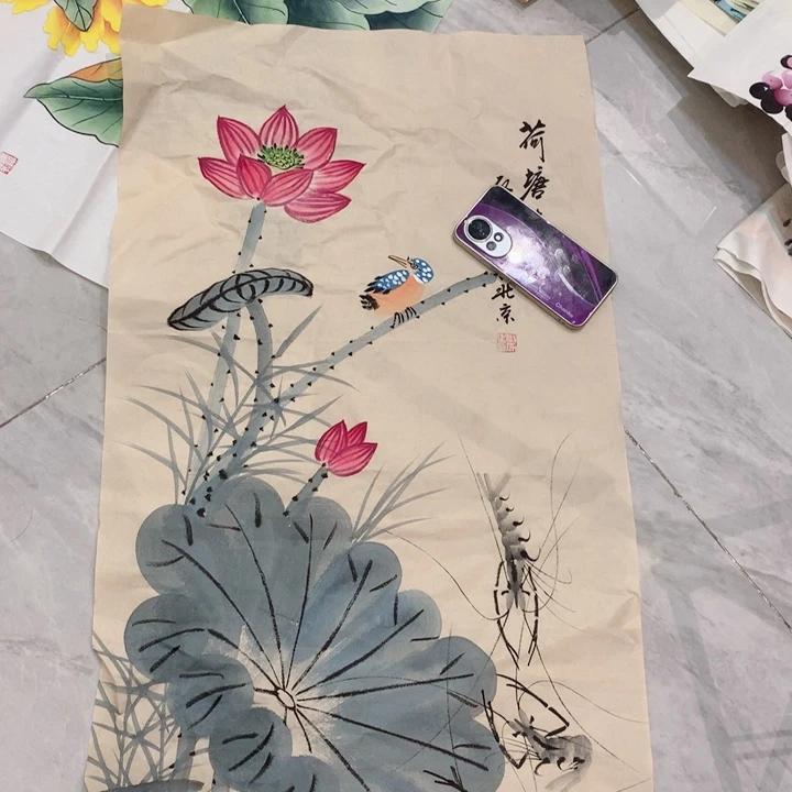 国画纸本艺术作品