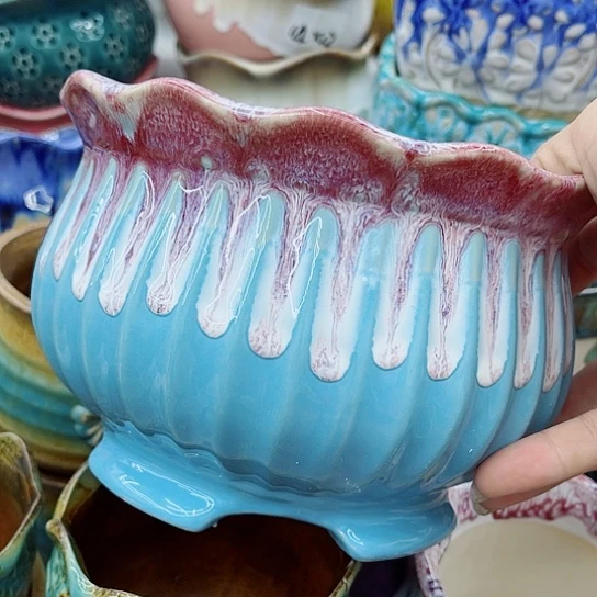 多肉绿植陶瓷花盆