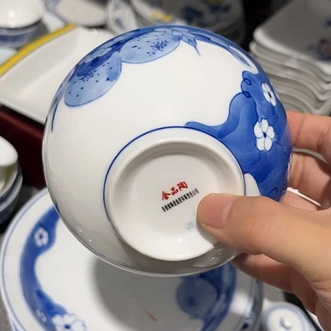 陶瓷5寸手绘碗正价一个