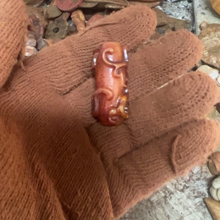 二***镜和田玉未镶嵌挂件