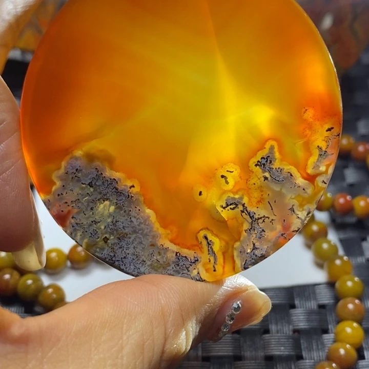 玛瑙/玉髓颈饰未镶嵌用****3