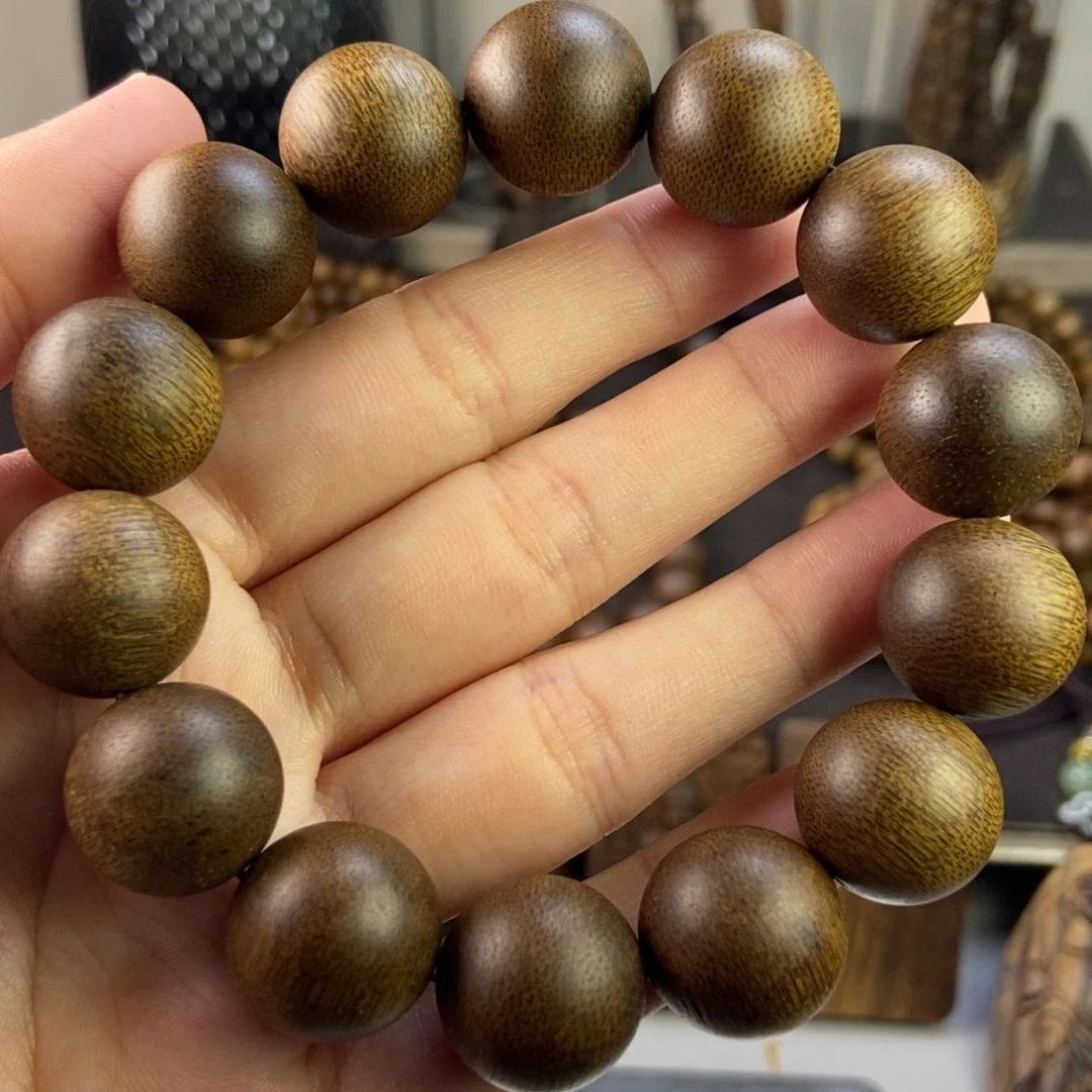 沉香手串w****m越南芽庄白