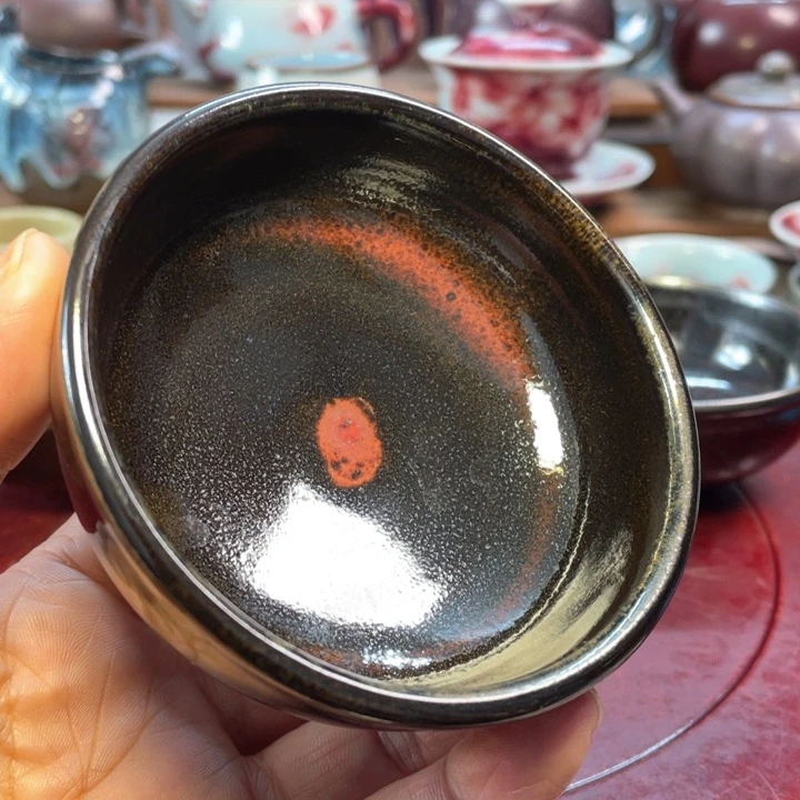 摆件传统煤烧手工茶盏