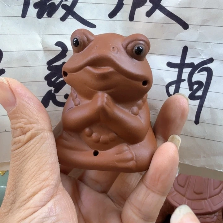 摆件陶紫砂茶宠微瑕摆件wwwwe