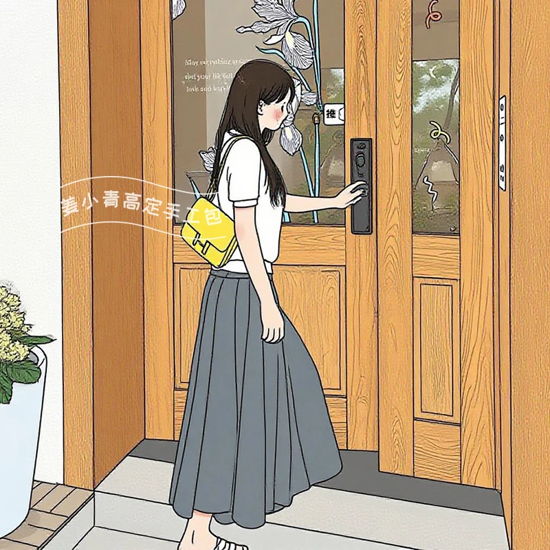 姜小青私定【康24/26】手工单肩斜挎女包【018】