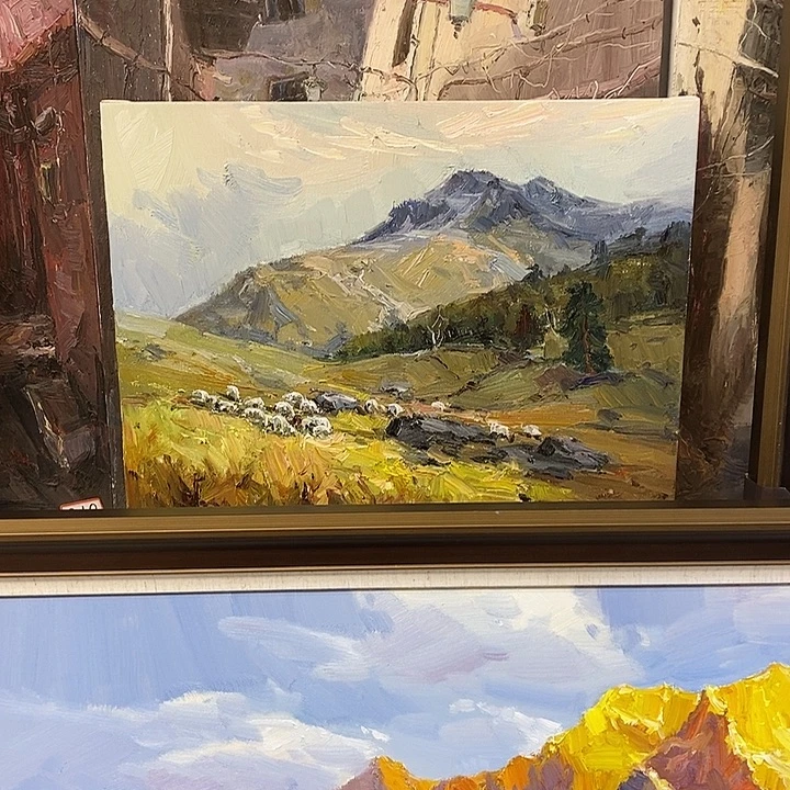 文***集油画画芯尺寸40x50cm