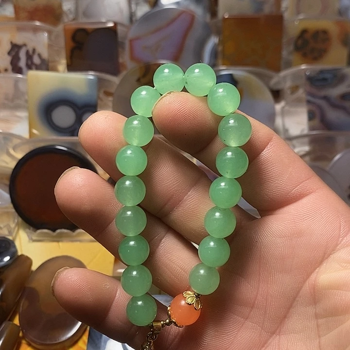 玛瑙/玉髓合金颈饰