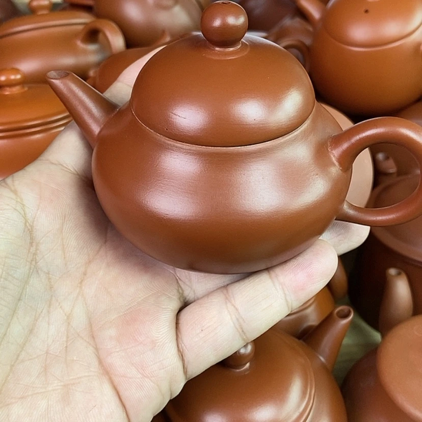【闪购商品】茶壶朱泥125cc000000000000000