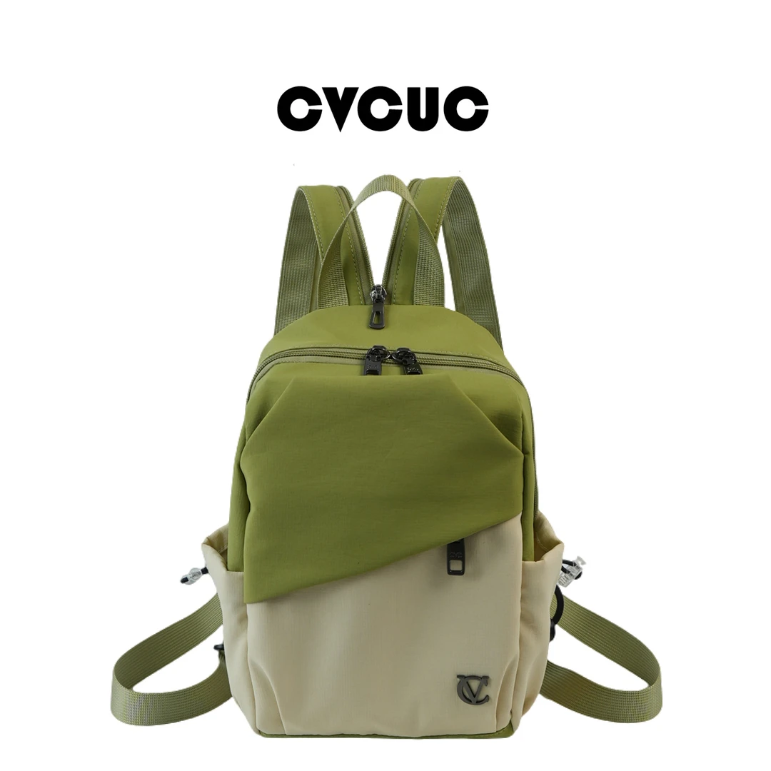2025CVC 轻奢多功能单肩潮流双肩背包斜背轻便包韩版休闲包-5089