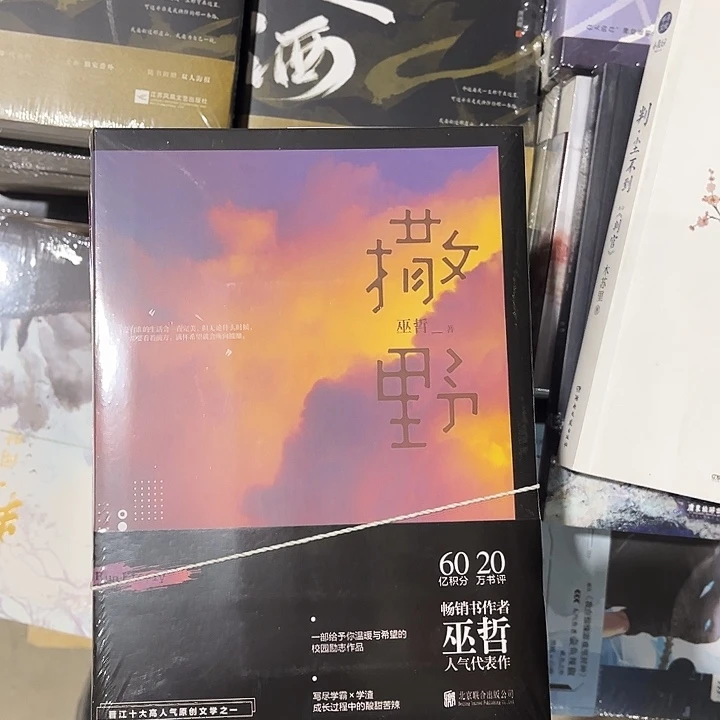 撒野全新全套三本