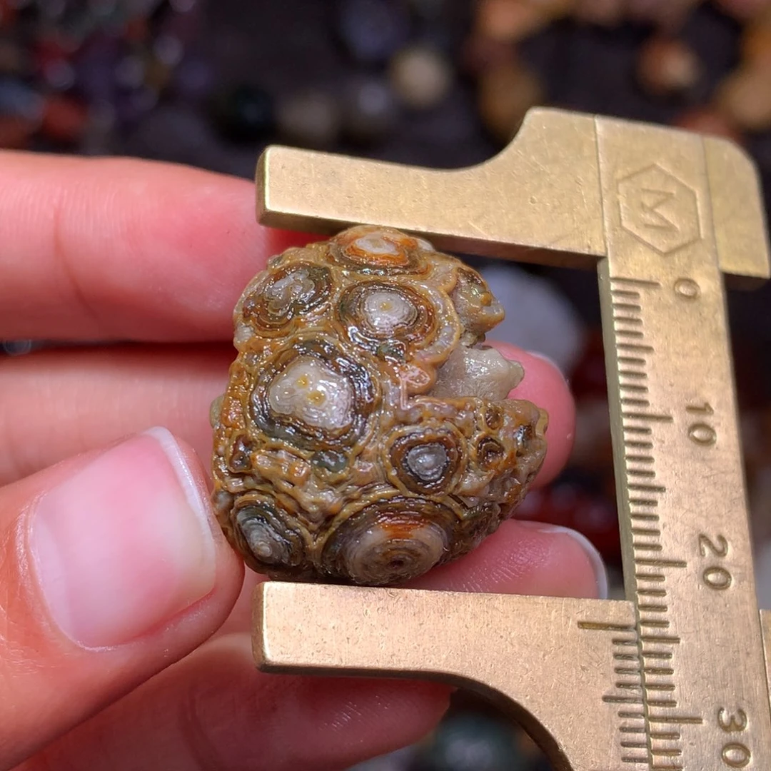 未镶嵌玛瑙/玉髓珠宝半成品