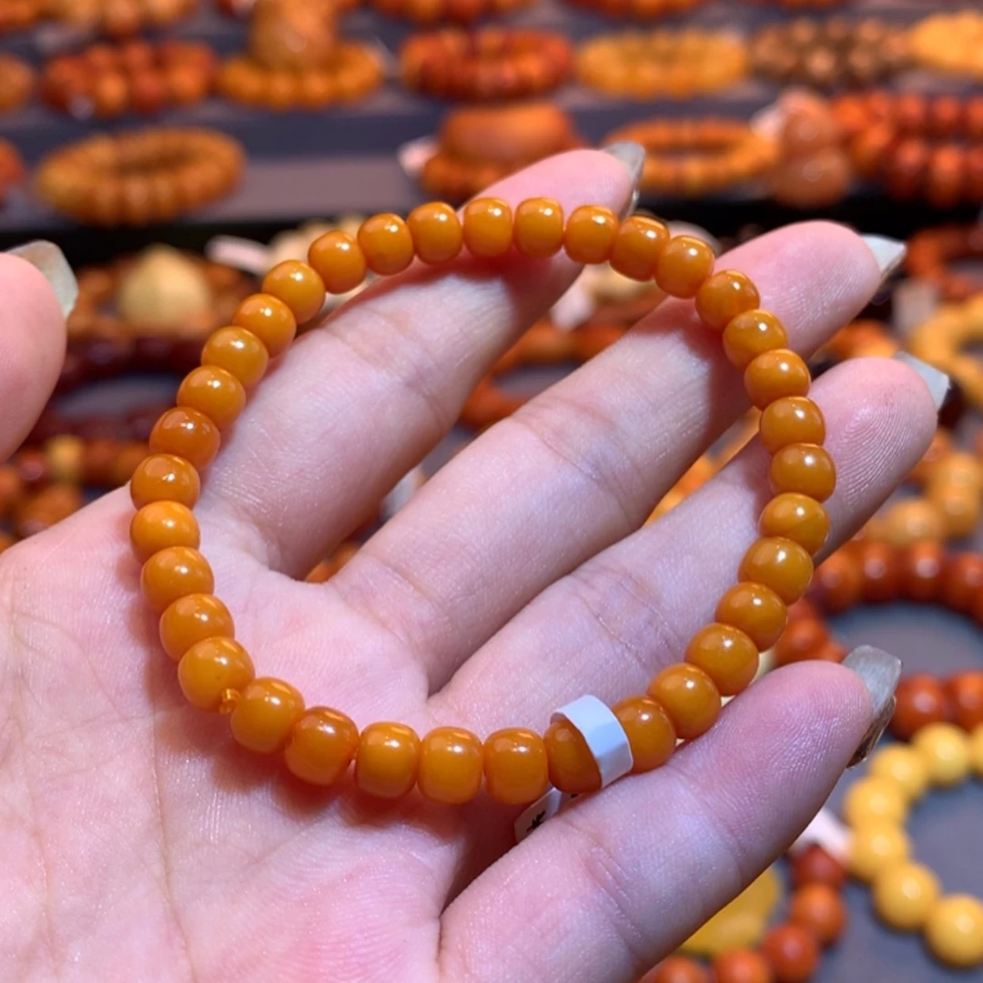 【闪购商品】未镶嵌琥珀手链蜜蜡
