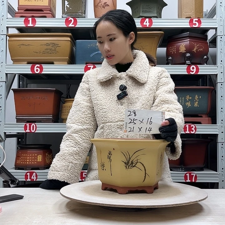 花盆紫砂紫砂花盆