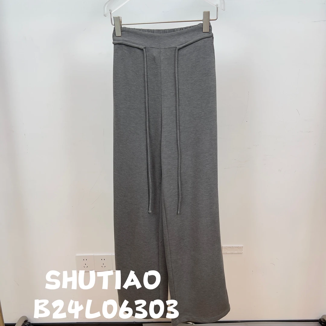 【SHUTIAO】2024秋冬：新款小众设计款裤子B24L06303