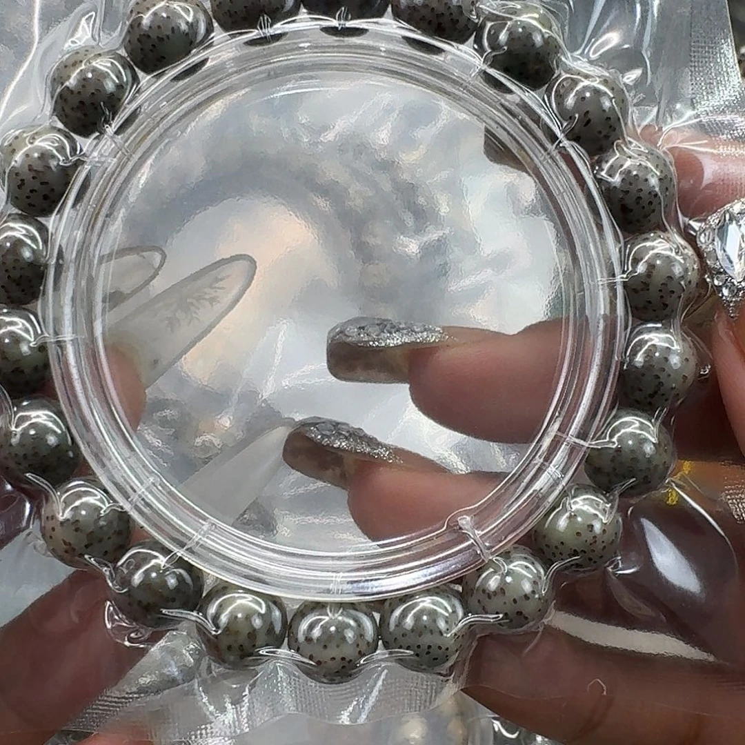 手串星月菩提200传说绿冰星月菩提10圆