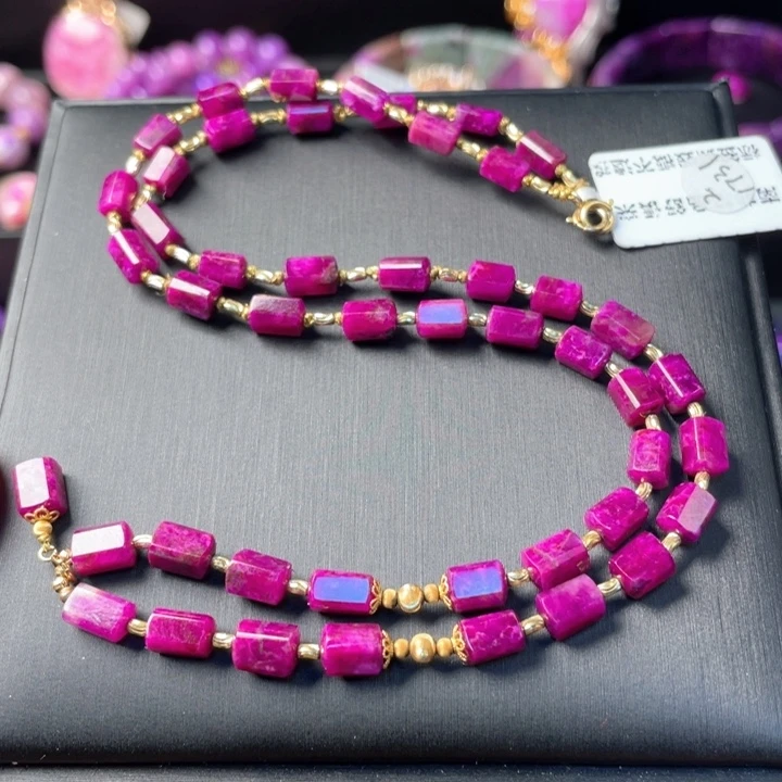 苏纪石（舒俱来）18K金镶嵌颈饰