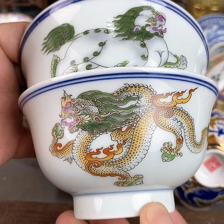 景德镇陶瓷藏式茶碗