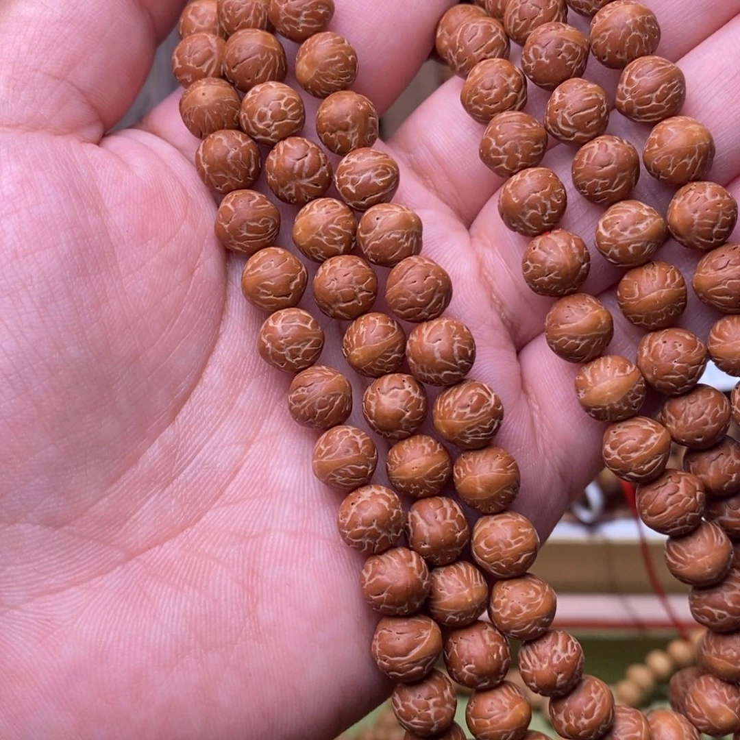 手串凤眼菩提九****店原皮大眼萌108