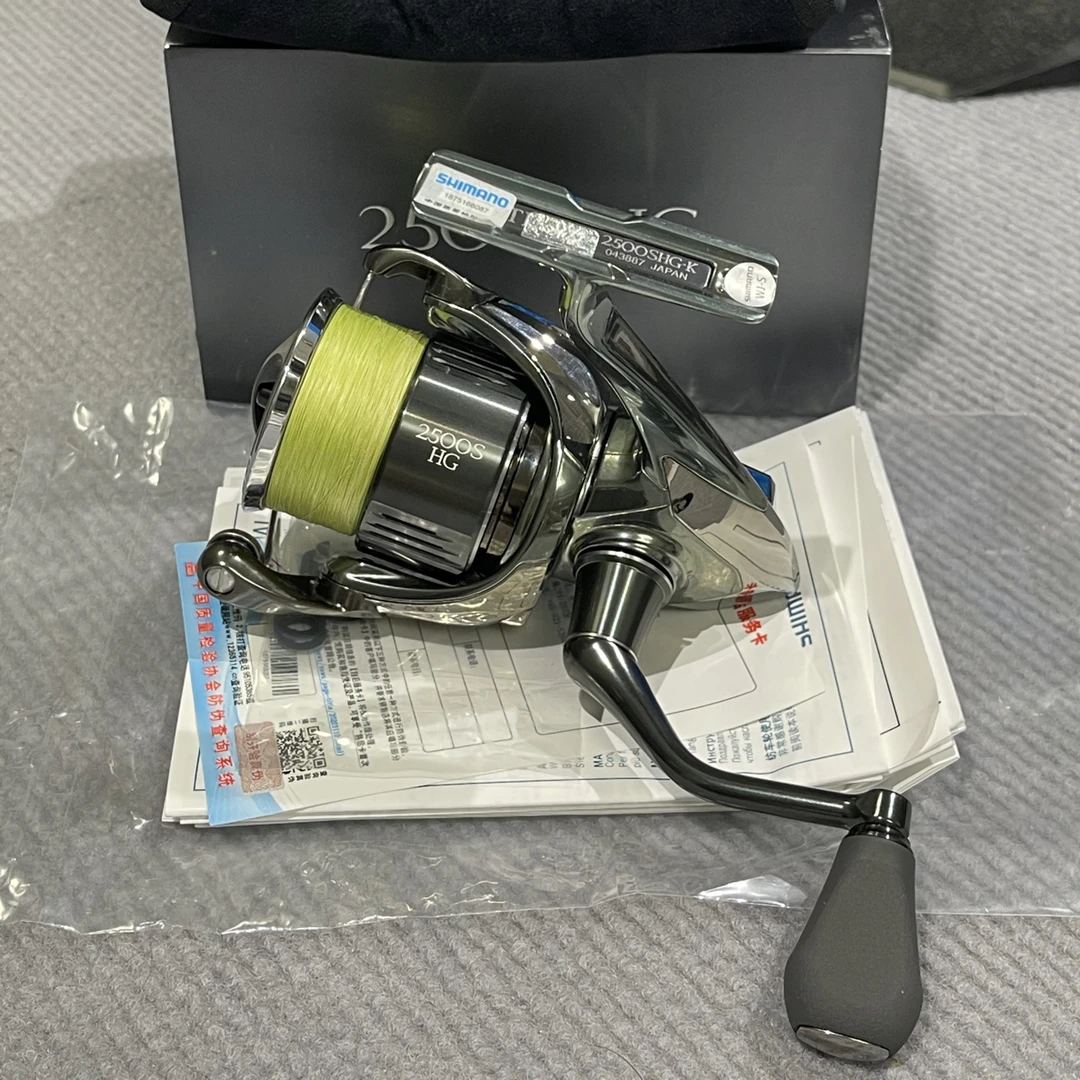 【99新】22斯泰拉2500shg纺车轮，顺滑没齿感，国行书盒齐全，有卡