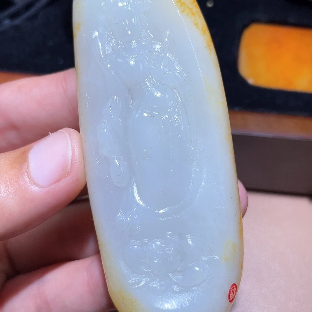 和田玉颈饰未镶嵌A7