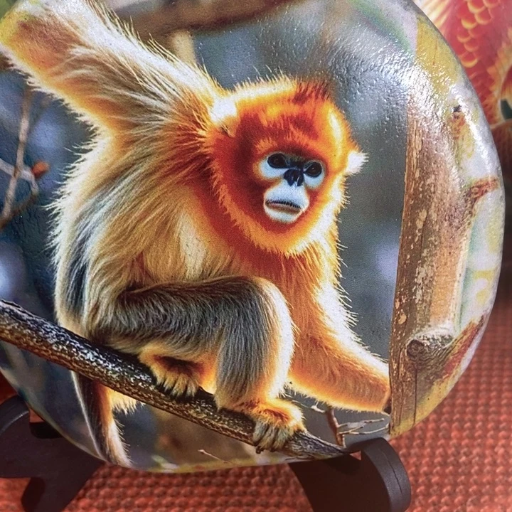 石材猴子摆件真美啊