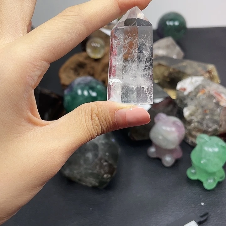 珠宝半成品水晶未镶嵌410水晶石