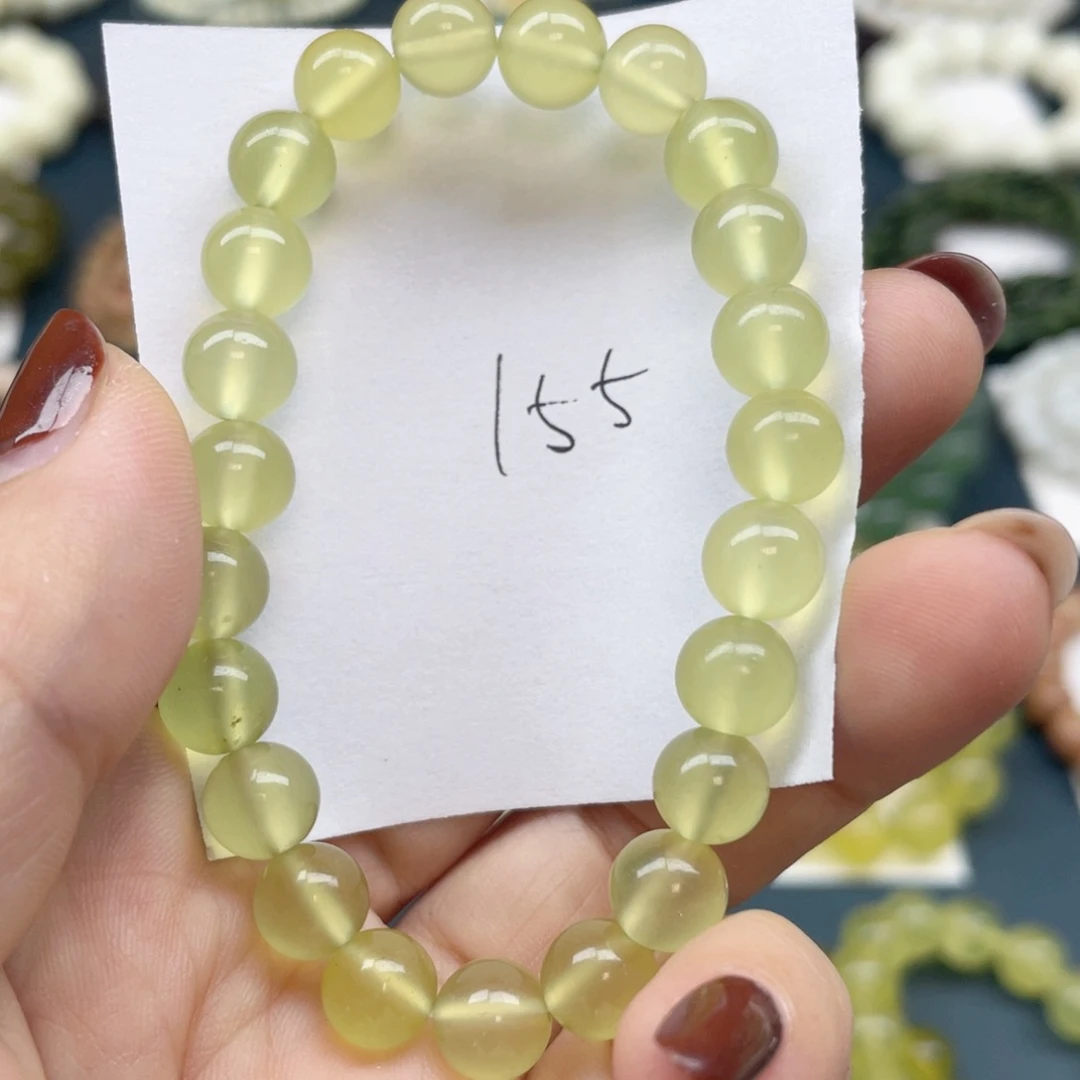未镶嵌蛇纹石玉手串