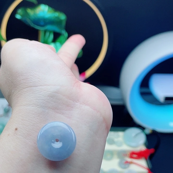 翡翠未镶嵌颈饰65668555