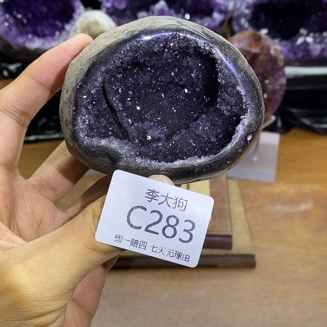 紫晶大型摆件（非配饰）未镶嵌