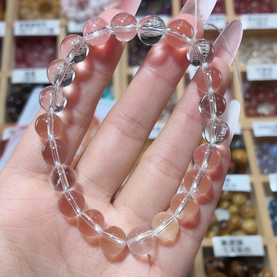 手链水晶未镶嵌单A白水晶8m