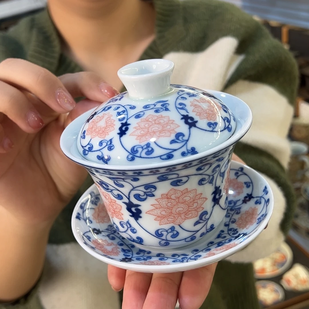 盖碗很漂亮我很喜欢