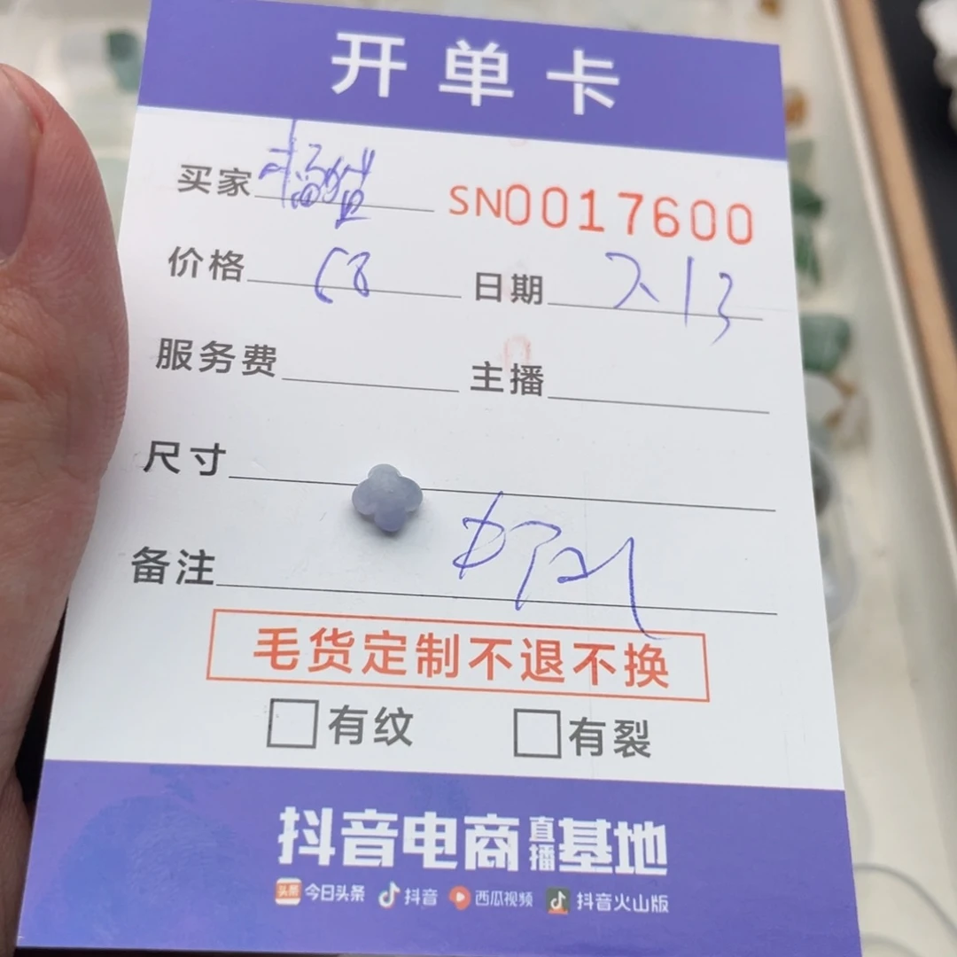 翡翠未镶嵌颈饰橘****常