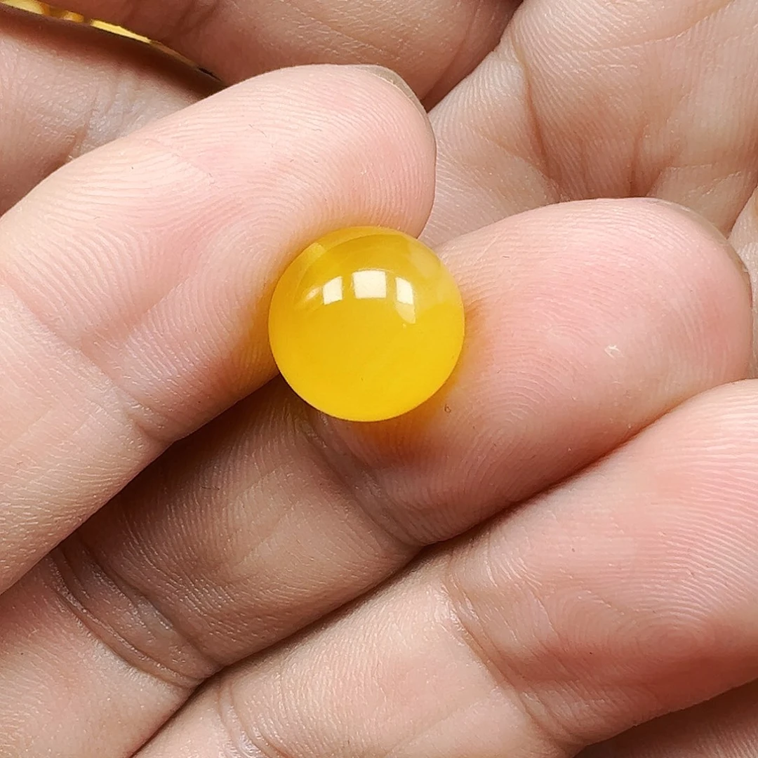 蜜蜡未镶嵌珠宝奇石?**』单珠