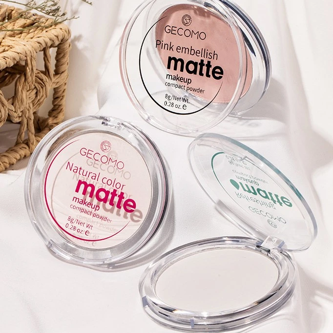 格蒙/香蕉粉饼遮瑕干粉晚安蜜粉哑光半透明防汗防水定妆粉学生款√