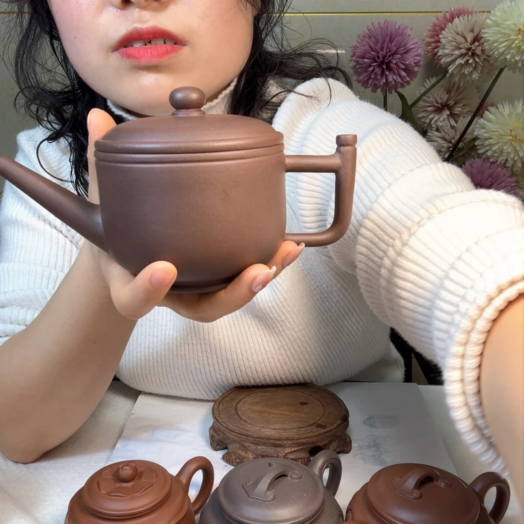 紫砂茶壶泰*精工半手原汁原味