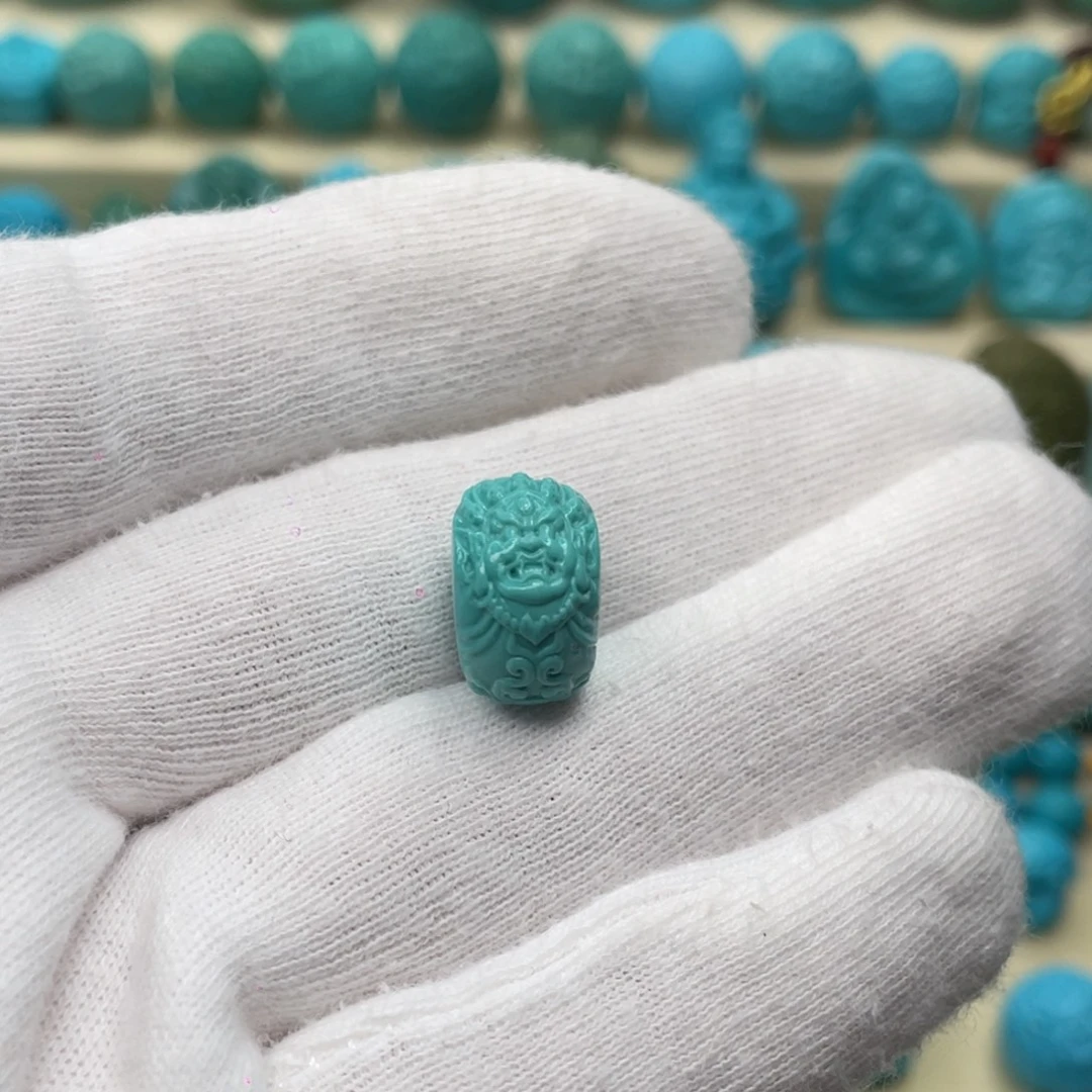 绿松石未镶嵌颈饰卡14-9