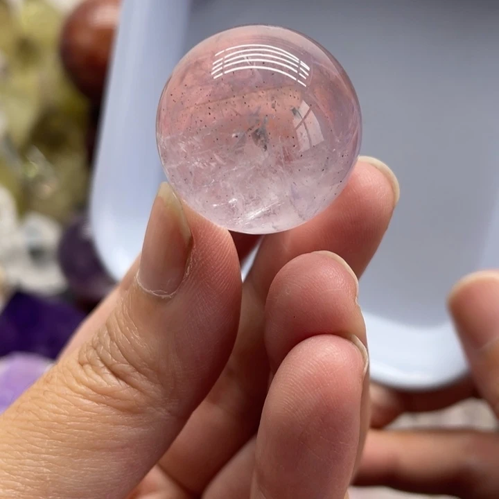 未镶嵌珠宝半成品水晶18号27mm