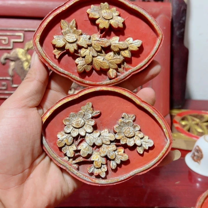 ℒ***杉木木雕工艺品摆件