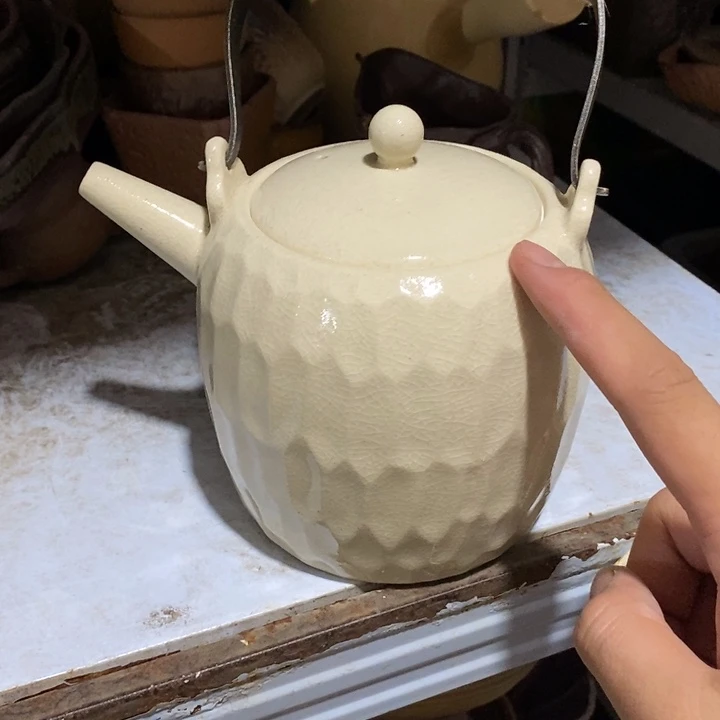 瓷片荷花的小秘密会