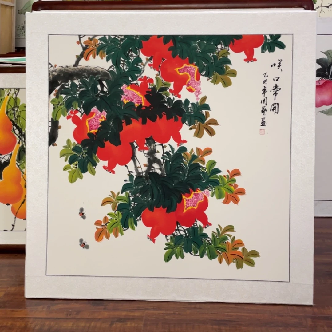 国画带框尺寸83*83厘米