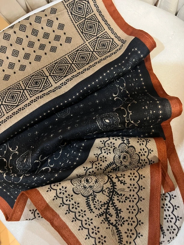 【吸睛宽飘带】柔软舒适飘带围巾33X140