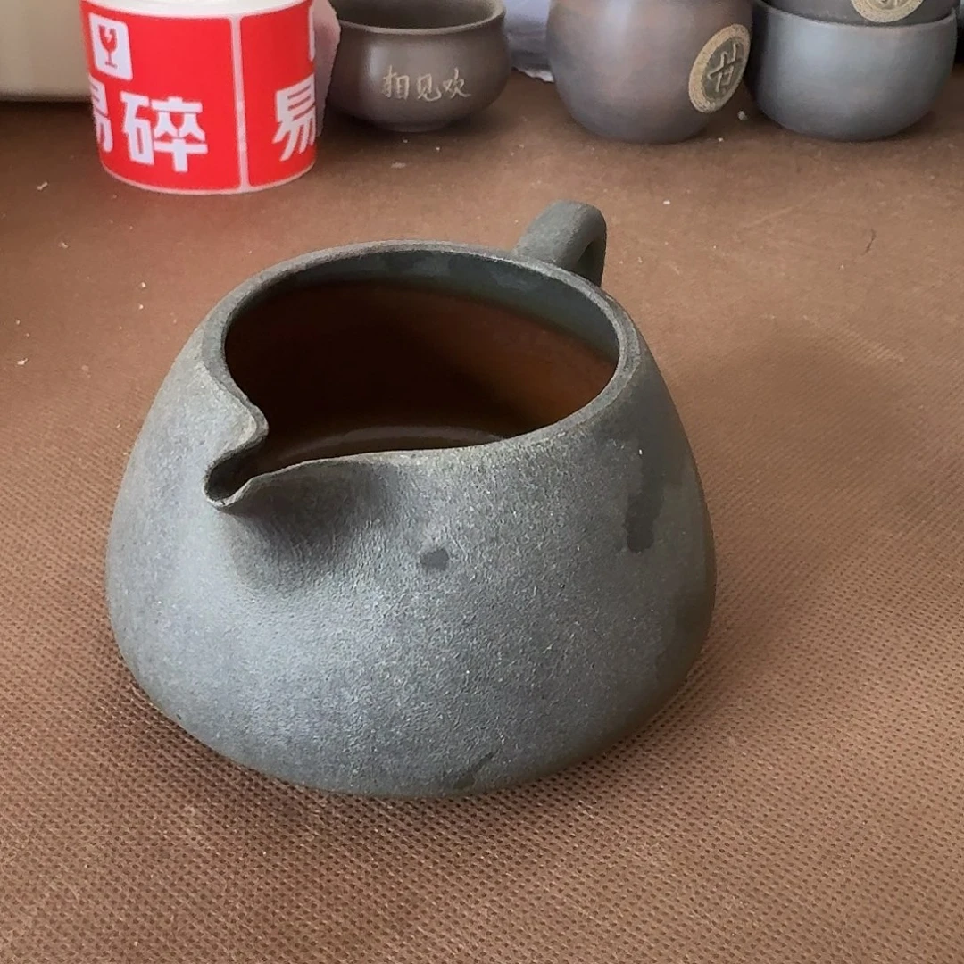 石***生坭兴陶柴烧公道杯