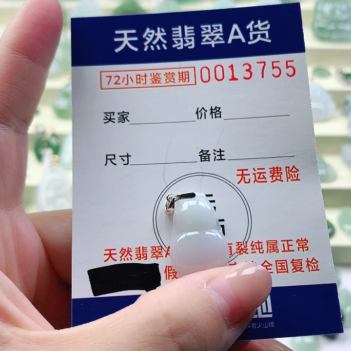 颈饰未镶嵌翡翠吊