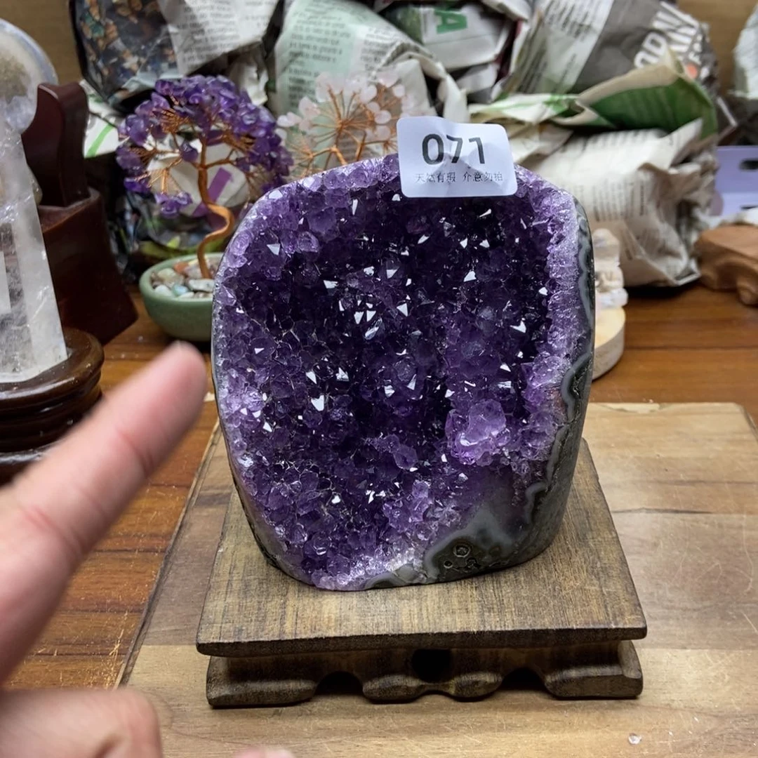 紫晶大型摆件（非配饰）未镶嵌