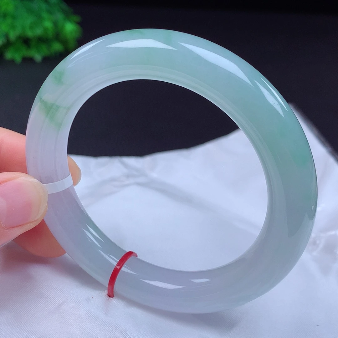 翡翠未镶嵌手镯57圈685009