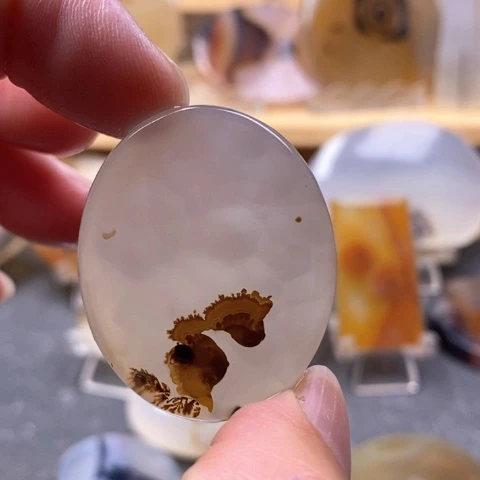 玛瑙/玉髓吊坠(不含链)未镶嵌