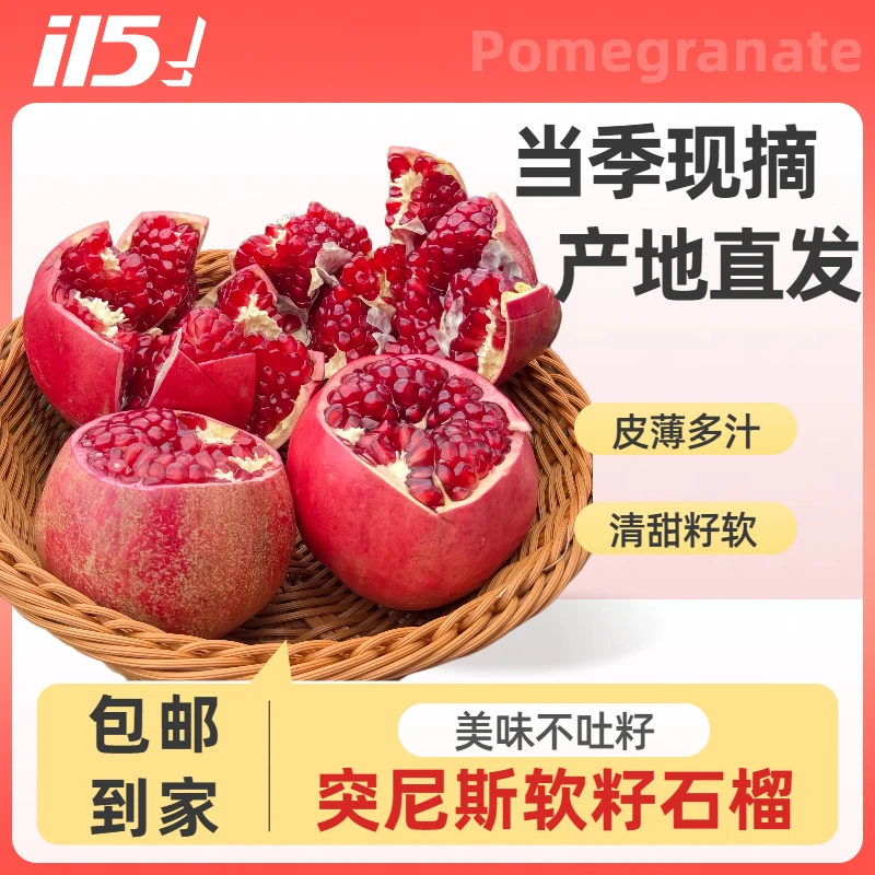 四川突尼斯无籽软籽石榴