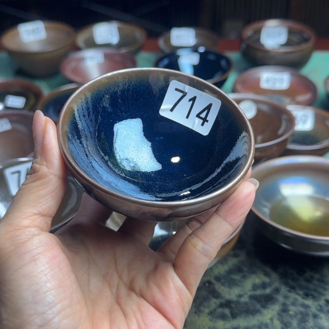 茶盏714 柴烧手工主人杯