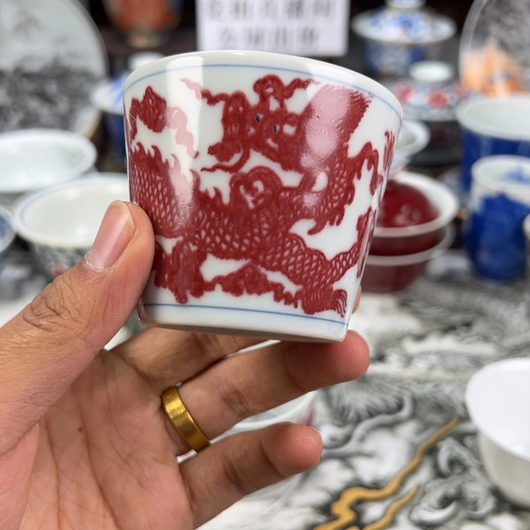 临***行景德镇手工手绘陶瓷